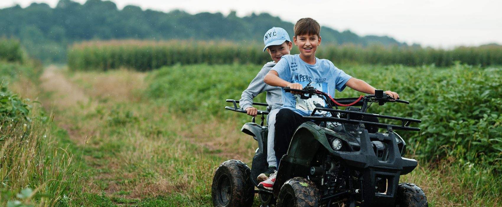 beginners quad biking with guide