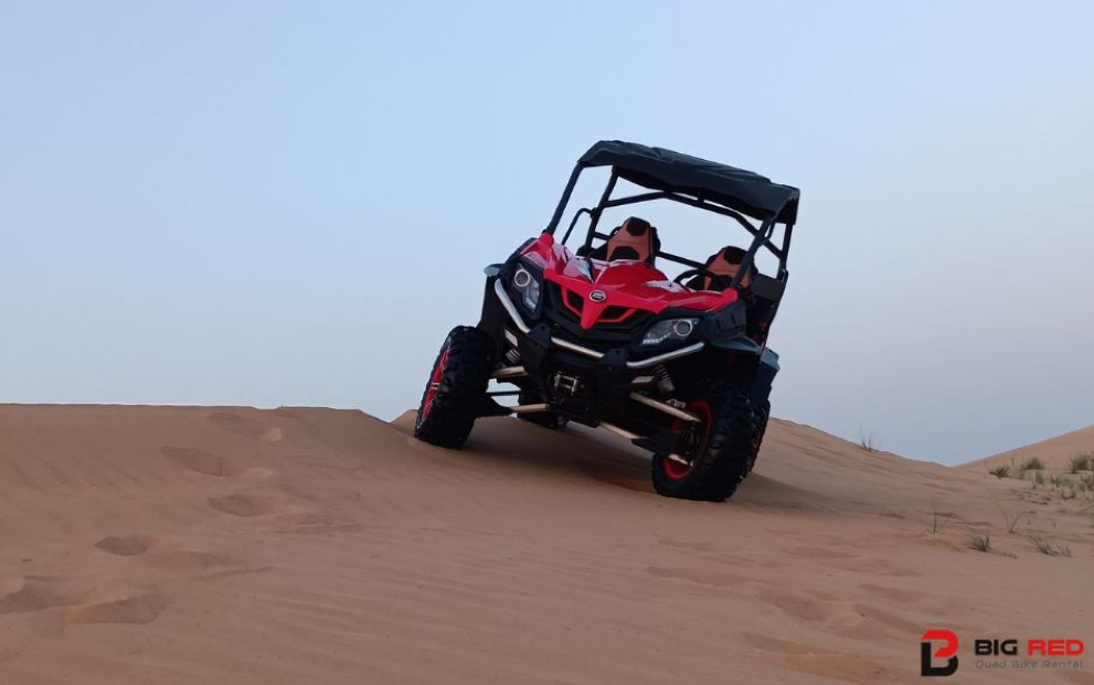dune buggy in Dubai desert
