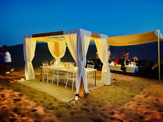 private dinner dubai