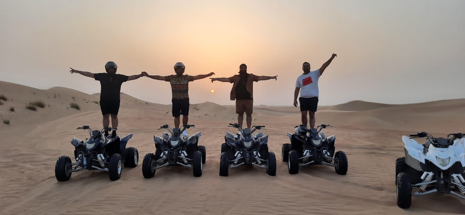 atv in dubai desert