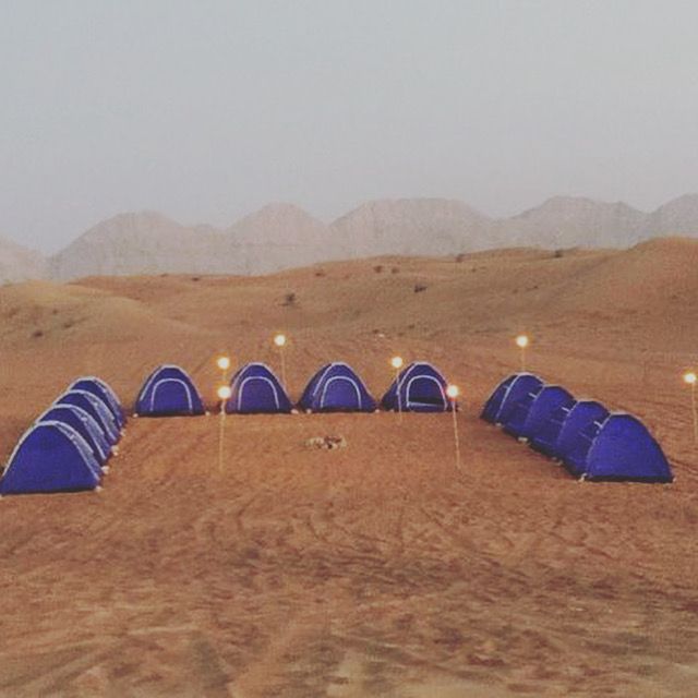 camp in dubai