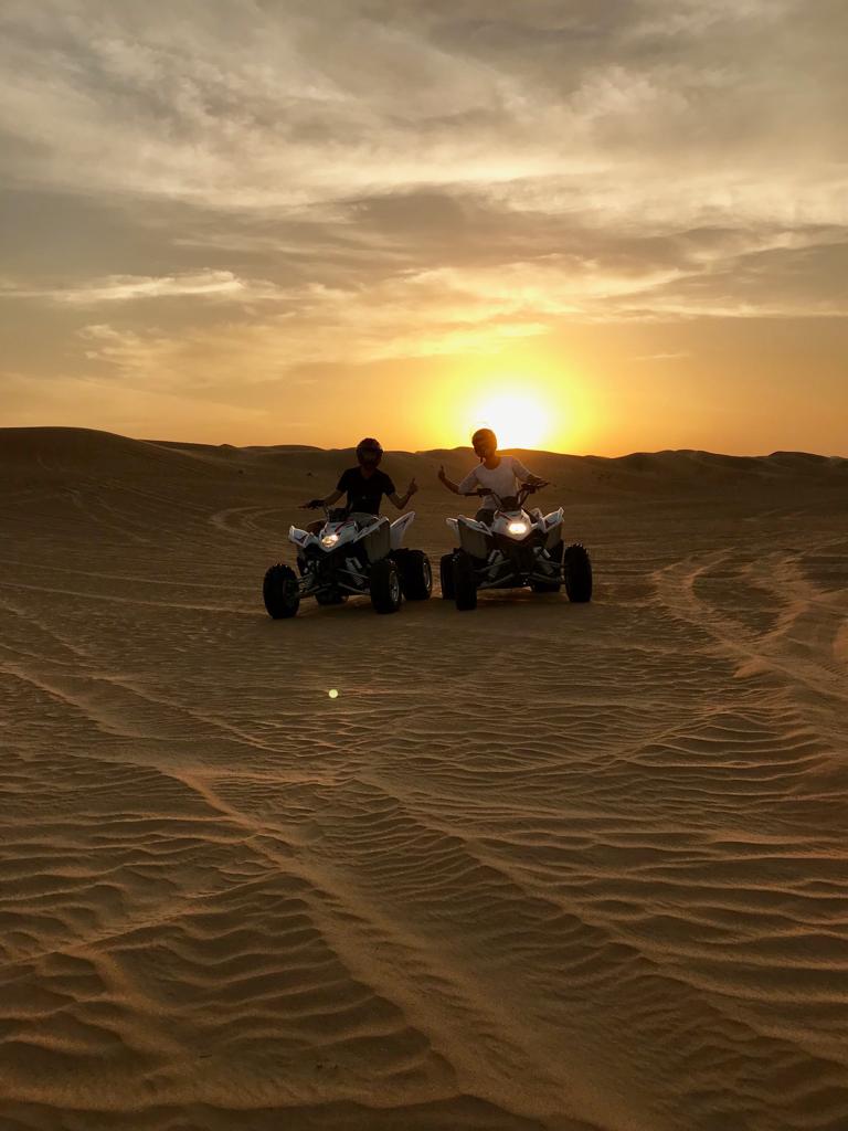 quad biking