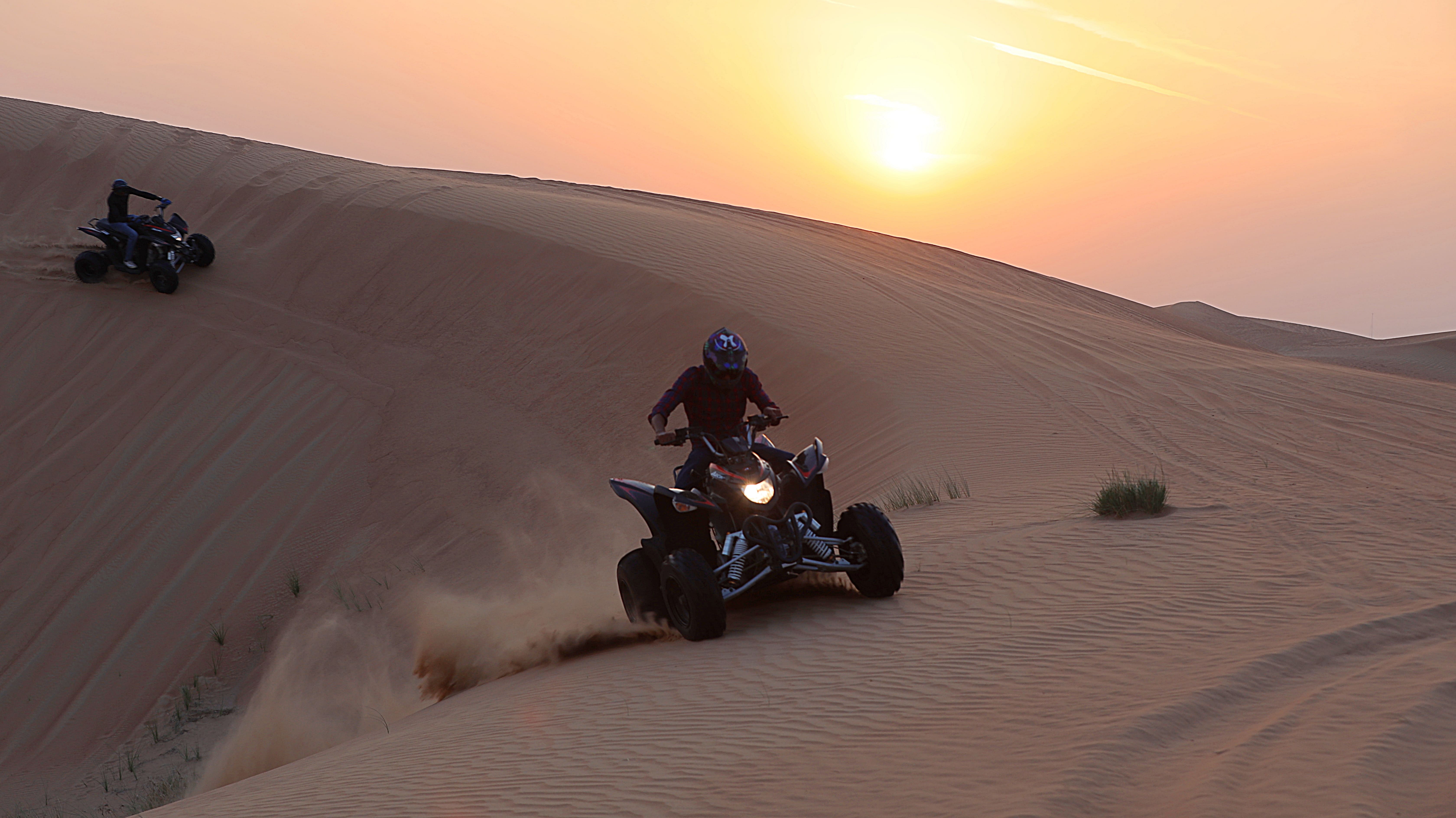 atv quad ride in dubai