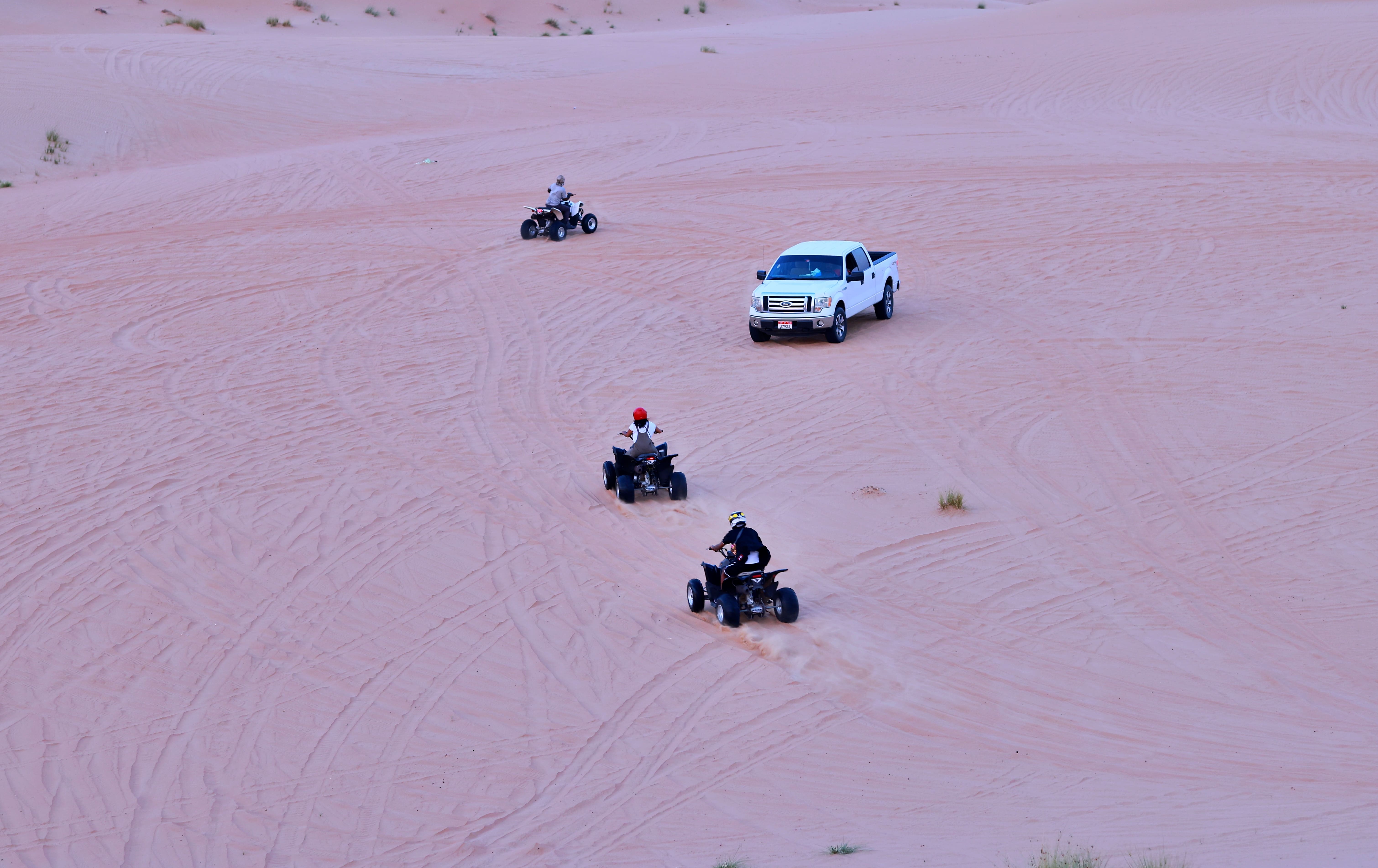 atv biking in dubai