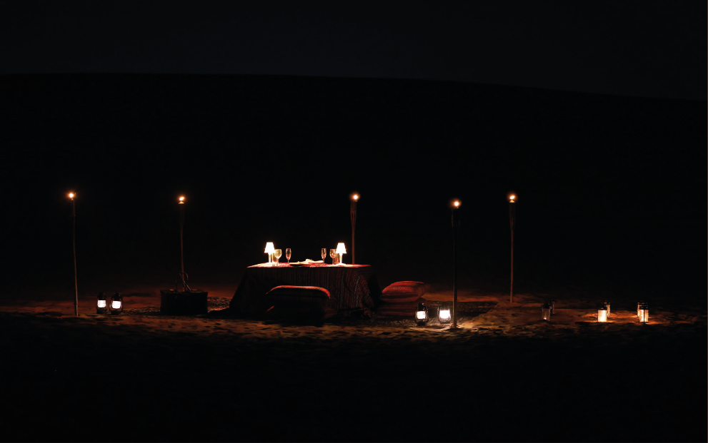 overnight camping dubai